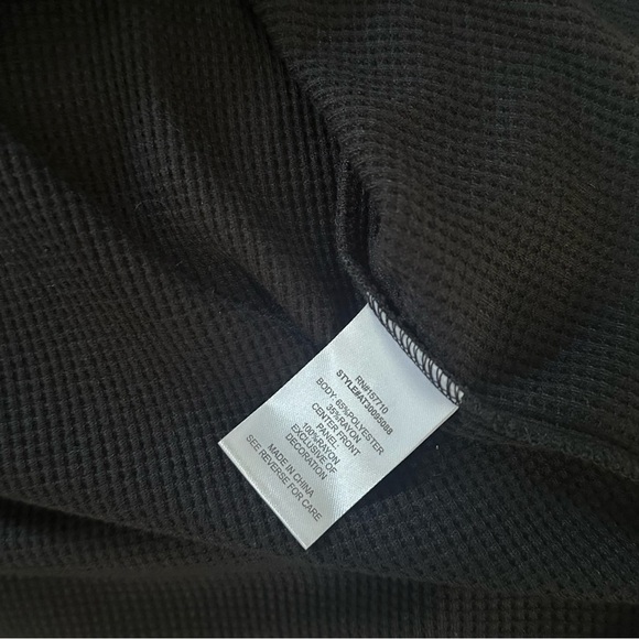 ALCHEMY THREAD Floral Embroidered Waffle Knit Tunic Top Size Medium NWT Casual - Picture 7 of 10